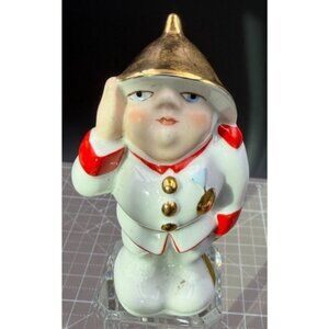 Vintage Royal Dux Bohemia Porcelain Soldier Figurine Vintage Czechoslovakia
